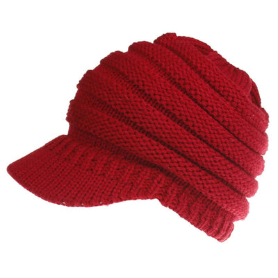Women's Soft Knit Ponytail Beanie